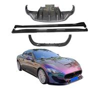 Kit de carrocería aplicable compatible con Maserati GT Spyder Kit de fibra de carbono DMC modificado Borde delantero y faldón lateral trasero.