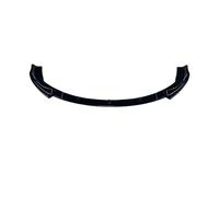Kit De Carrocería con Alerón, Difusor Y Divisor para Parachoques Delantero para Serie 5 E60 E61 2004, 2005, 2006 Y 2007(Glossy Black)