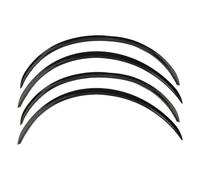 Kit de carrocería de fibra de carbono universal para coche y camión, compatible con 4 unidades, tiras antiarañazos, pegatinas para labios, embellecedores, guardabarros, aros de goma para rueda.