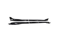 Kit de carrocería difusor de mentón for parachoques delantero y trasero de coche, Deflector de alerón Compatible con el modelo 3 Y 2017-2023, accesorios exteriores(3 Side skirts-Black)