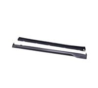 Kit de carrocería, difusor trasero, alerón, faldón lateral, parachoques delantero, tobera, compatible con Porsche Cayenne 9Y0.2 2024 2025, fibra de carbono real seco.(Side Skirt)