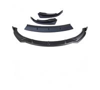 Kit de carrocería difusora mentón y labio parachoques delantero para Tesla, modelo 3, 2017-2023, Y 2021-2024 cubierta del parachoques delantero(M3 Matte black)