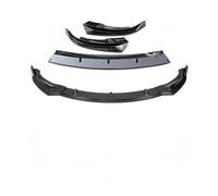Kit de carrocería difusora mentón y labio parachoques delantero para Tesla, modelo 3, 2017-2023, Y 2021-2024 cubierta del parachoques delantero(M3 Bright Carbon)