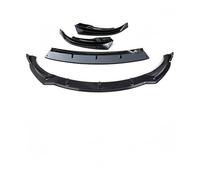 Kit de carrocería difusora mentón y labio parachoques delantero para Tesla, modelo 3, 2017-2023, Y 2021-2024 cubierta del parachoques delantero(M Y Bright Black)