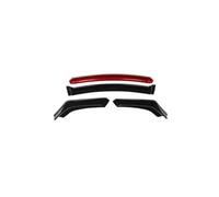 Kit De Carrocería para Parachoques Delantero Divisor Difusor Alerón para F&ORD para Mustang para Focus RS ST para Fiesta para Mondeo Todos Los Modelos Coche Frontal Alerón Divisor(Glossy Black)