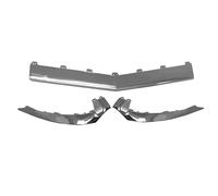 Kit De Carrocería para Parachoques Delantero Y Divisor De Alerón para Mercedes para Benz Clase E W207 2014 2015 2016 2017(Chrome Silver)