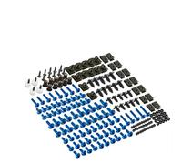 Kit De Carrocería Tornillos Carenado Personalizado Para Motocicleta, Para Z1000 Z250 Z400 Z650, Para Ninja 250R 300 500 650 ZX10R ZX14R 6R 7R 9R Z750 bicicletas calle(Blu)
