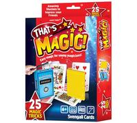 Kit de Cartas That's Magic Svengali para niños - 25 increíbles Trucos de Magia con mazo de Trucos Auto-Trabajo, Incluye tutoriales en Video Paso a Paso, Divertido Juego de Magia para niños y niñas