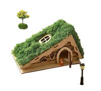 Kit de casa de - Decoración para biblioteca en conjunto artesanal | Kit de casa de para decoración de , alféizar de ventana, oficina, hija, hijo
