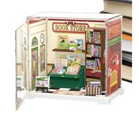 Kit de casa pequeña - Tiny House, juego de habitación en miniatura | Kit creativo de construcción de casa, modelo de casa hecho a mano, artesanía de casa pequeña, adolescentes y adultos con