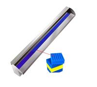 Kit de Cascada con Tubo Corrugado para Exteriores, Kit de Fuente de Cascada para Exteriores/Interiores, Elemento de Agua Rectangular Decorativo con Conector de tubería para Jardines y Castil