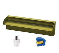 Kit de Cascada Personalizable para estanques y Jardines Exteriores. Fácil instalación con Filtro y Accesorios Fuentes de Agua y diseño paisajístico.