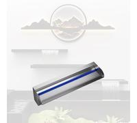 Kit de cascada personalizable para pequeños lagos y fuentes, acero inoxidable 304, ancho ajustable y estilos de flujo, función de agua profesional para interiores y exteriores (84 pulgadas)