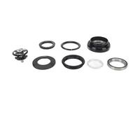 Kit de casco de bicicleta de aluminio para tubo de dirección recto de 44 mm, casco de horquilla delantero para ATV con rodamientos dobles sellados para horquilla recta de 28,6 mm o cono