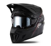 Kit de Casco de Cross Leatt 9.5 V.27 con Gafas Velocity 6.5 Iriz CarbonoXS Carbono