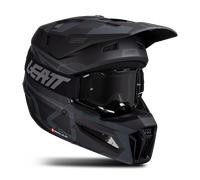 Leatt 3.5 Stealt, casco de motocross S female Negro/Gris