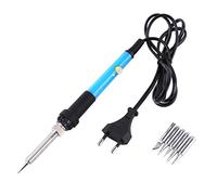 Kit de cautín 220V 60W Soldador de temperatura ajustable con 5 puntas