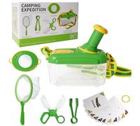 Kit de Caza de Insectos para Niños, 6 Piezas Kit de Atrapador de Insectos, Kit Lupa Explorador Niños Regalo Juego de Captura de Insectos