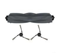 Kit de cepillo de repuesto para aspiradora Mova S70 S70 Pro S70 Ultra robótico con cerdas de nailon, rodillo principal y cepillos laterales de limpieza de bordes para un mantenimiento rápido de