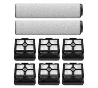 Kit de cepillo de rodillo de repuesto, para Dreame H15 Pro con filtro HEPA, para aspiradora húmeda y seca, para filtración eficiente de polvo y suciedad accesorios de piezas de repuesto (B)