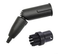 Kit de cepillo de vapor turbo para Kärcher para limpiador SC Reemplazo | Limpieza 50% más rápida, cerdas vibrantes, ideal para juntas, no necesita productos químicos, ahorra tiempo