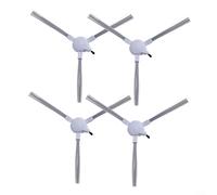 Kit de cepillo lateral de repuesto para mejorar el rendimiento de tu robot para uso con Liectroux ZK901 y Alfawise V10 Max y para Haier JS35 (paquete de 4)