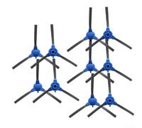 Kit de cepillo lateral de repuesto para robot aspirador Robit V7S R3000 V3S V7S Pro para ayudar en una cobertura consistente del suelo (paquete de 10)