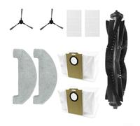 Kit de cepillo lateral para cepillo principal MONSGA, bolsa de polvo de trapeador, piezas de repuesto compatibles con robot MR1, juego de accesorios para aspiradora incluye filtro