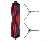 Kit de cepillo principal y cepillos laterales para Deerma S30 / para robot aspirador DEM-S30, accesorios de repuesto de plástico de nailon para una limpieza eficiente de suelos