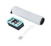 Kit de cepillo y filtro de rodillo de repuesto para fregadoras de suelo Bissell CrossWave 3831, HF2, 3845, 3847, 3848 (3 piezas)