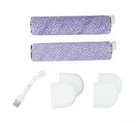 Kit de cepillo y filtro para aspiradora Shark XL 3 en 1 para AW201 WD201 WD200 WD200C WD201C WD101 WD100 WD101C Modelos con cable e inalámbrico, incluyendo dos rodillos Br