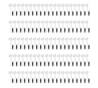 Kit de cepillos dosificadores de café reutilizables de 100 juegos 4g 8ml Cuchara precisa para uso doméstico en oficina Material ABS de grado alimenticio