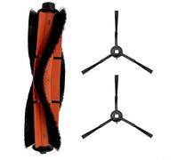 Kit de cepillos laterales de cepillo principal para Dreame para Mova M1 para Trouver M1 para Kewbily DL30 Pro Instalación rápida Larga vida útil Nylon Plástico