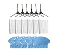 Kit de cepillos laterales y filtros, compatible con MyGenie X990/ZX1000/P1/P2/P3, juego de piezas de repuesto for robot aspirador.