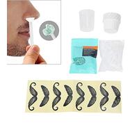 Kit de Cera de Depilación la Nariz para la Depilación Nasal y Cejas Efectiva y Efectiva con una Herramienta Doble Cara para un Uso Seguro Rápido No Más Vergüenza recortador: Limpio Suave