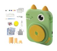 Kit De Cerámica Para Niños: Juego De Proyectos De Arcilla Con Torno De Cerámica, Estación De Manualidades Artísticas Creativas | Actividad Práctica De Escultura Para Niños Y Niñas, Aula En Casa, Fiest