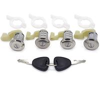 Kit de cerradura de 4 barriles compatible para Megane Scenic Clio 2 Master Thalia Movano 7701472806 + 2 llaves ProPlip