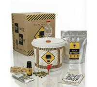 Kit de Cerveza Artesanal para Hacer en Casa - Experiencia de Elaboración de Cerveza - Barril de 5 Litros - Idea de Regalo para Amantes de la Cerveza (Experiencia Express - Elaboración rápida)