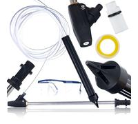 Kit de chorro de arena compatible con Kärcher K2-K7 | Boquilla de arena de alta presión con boquillas de cerámica | Incluye gafas de protección y boquillas de repuesto |