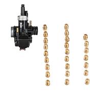 Kit de Chorro Principal de Carburador, 25 Piezas Kit de Chorro Principal de Carburador de Motocicleta 55 a 115 M5 Accesorios Metal para Dellorto PHBG 21 PHBG 19.5 PHBG 19