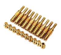 Kit de chorro principal de repuesto, boquilla principal de carburador de 10 piezas, boquillas de guía de 10 piezas para Keihin Pwk tipo Cvk tipo Pe tipo y otros chorros lentos/guiados Resistencia a