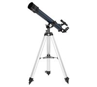 Kit de Ciencia Discovery Spark 707 AZ para Principiantes: Telescopio Ligero para Observaciones Diurnas y Nocturnas, Trípode Robusto, Libro de Astronomía (PL) y Accesorios