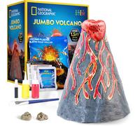 Kit de ciencias del Volcn Jumbo del Marble Blue Marble - 18 """" Volcn gigante con mltiples Erupciones Ciencia Experimentos Feria de ciencias Proyec