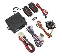 Kit de Cierre Centralizado Remoto, Sistema de Entrada sin Llave para Automóvil de Arranque con un Botón, Universal, 12 V, Conveniente, Alta Sensibilidad, Alcance de 10 M, Antirrobo para