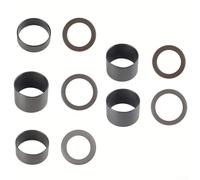 Kit de cilindro compresor sin aceite con anillo de pistón 2 piezas (para | Para modelos de 550 W y 600 W, goma resistente al calor, fácil instalación, restaura la potencia de compresión