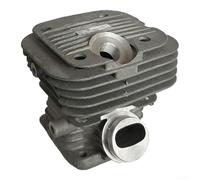 Kit de cilindro de metal de 42 mm compatible con motosierras Cl350 Cl430 Dcs3500 Dcs4300 Ea3500f Ea4300f Mde350 Juego completo de reconstrucción de motor con pasador de guerra (conjunto de cilindro)