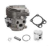 Kit de cilindro de metal de 6 piezas, conjunto completo de cilindro con kit de revisión de pistón para cortadores de potencia K760 y K770, color blanco, 15 x 10 x 10 cm