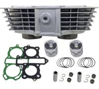 Kit de cilindro de motocicleta for CB125 T CA125 R CB125T CBT125 CM125 244FMI 247FMJ 125cc actualización 150cc(CBT150 silver)