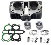 Kit de cilindro de motocicleta for CB125 T CA125 R CB125T CBT125 CM125 244FMI 247FMJ 125cc actualización 150cc(CBT125 gray)