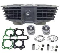 Kit de cilindro de motocicleta for CB125 T CA125 R CB125T CBT125 CM125 244FMI 247FMJ 125cc actualización 150cc(CBT150 gray)